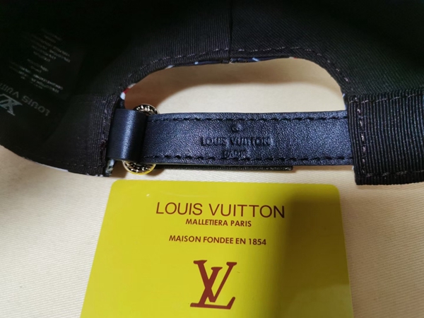 ブランド帽子角部分ディテール